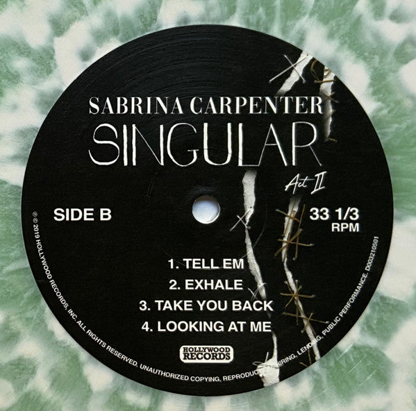 Sabrina Carpenter : Singular Act II (LP, Album, Ltd, RE, Gre)