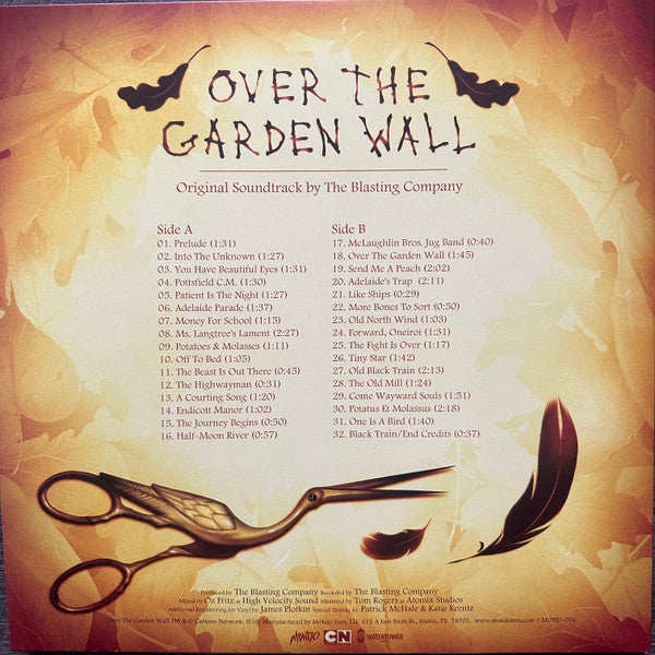 The Petrojvic Blasting Company : Over the Garden Wall (LP, Album, Ltd, RE, RP, Yel)