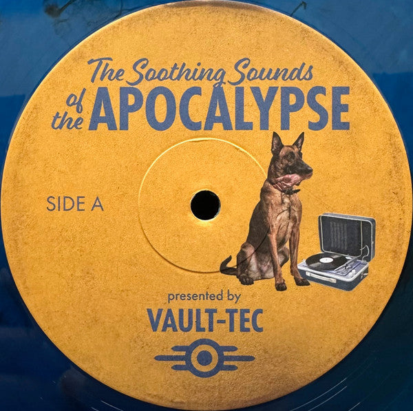 Various : The Soothing Sounds Of The Apocalypse (Presented By Vault-Tec) (LP, Comp, Blu)