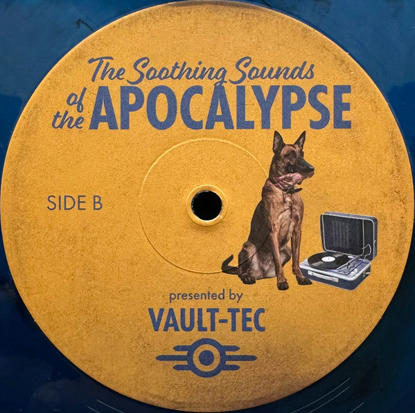 Various : The Soothing Sounds Of The Apocalypse (Presented By Vault-Tec) (LP, Comp, Blu)