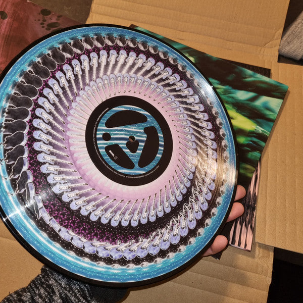 Linkin Park From Zero zoetrope picture disc vinyl close-up