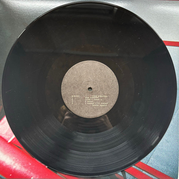 keshi The Reaper limited edition vinyl record, side A label