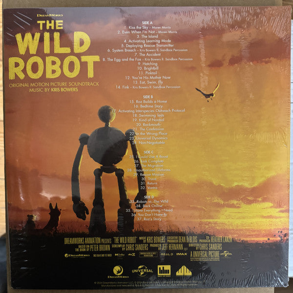 Kris Bowers : The Wild Robot (Original Motion Picture Soundtrack) (2xLP, Han)
