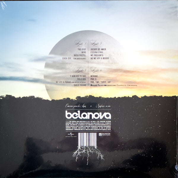 Belanova : Canciones Para La Luna - Sinfónico En Vivo (LP, Album)