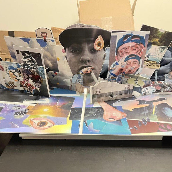 Mac Miller Balloonerism vinyl 2LP 3D pop-up centerfold and contents