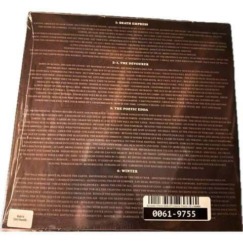 Disembodied Tyrant, Synestia (3) : The Poetic Edda (10", EP, Ltd, Bla)