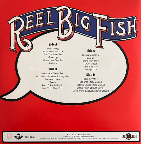 Reel Big Fish : Cheer Up! (2xLP, Album, Dlx, Ltd, RE, RM, Whi)