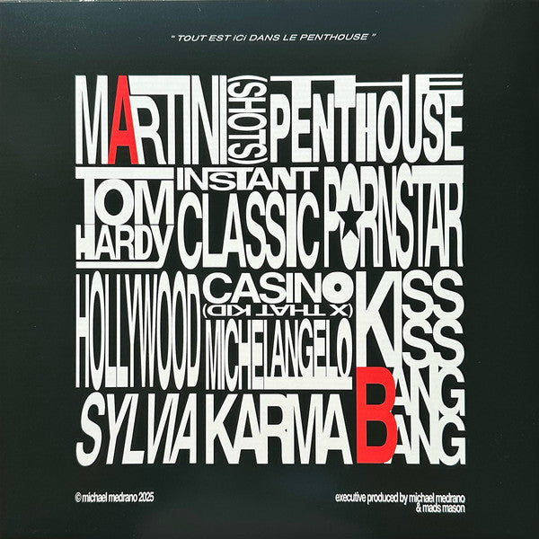 Michael Medrano : The Penthouse (LP, Album, Ltd, Met)