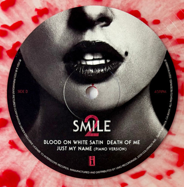 Skye Riley & Naomi Scott Smile 2: The Skye Riley EP limited edition splatter 12" vinyl side B label