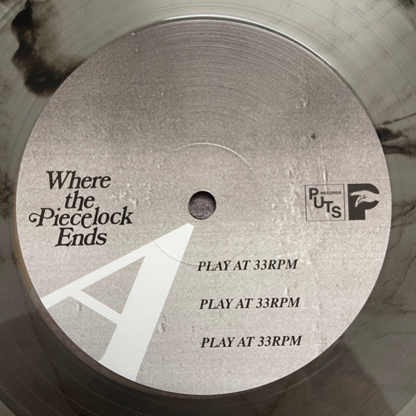 Thes One Where The Piecelock Ends smoke vinyl record, side A label