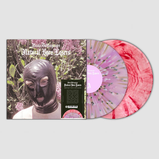 Nicole Dollanganger - Natural Born Losers Limited Edition Flower Patch + Blood Stained Vinyl Record 2LP