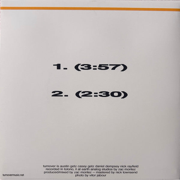 Turnover (3) : One and Too (7", Single)