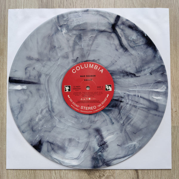 Mad Season Above limited edition bleach vinyl record and Columbia label