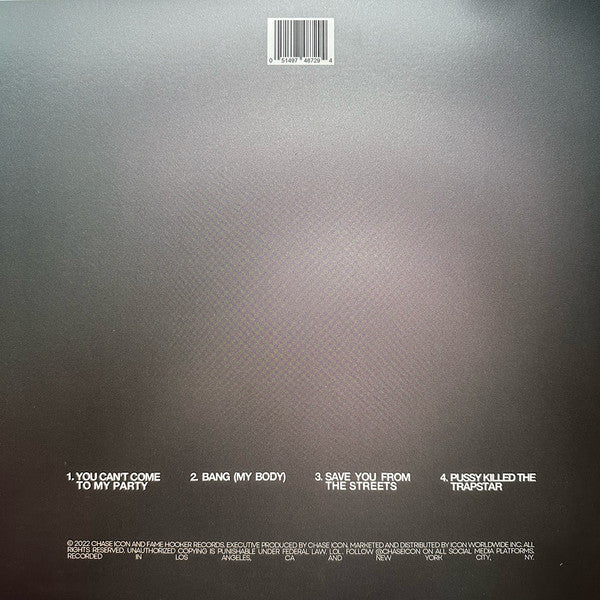 Chase Icon : The Girlfriend Experience (12", EP, Ltd, RE, Met)