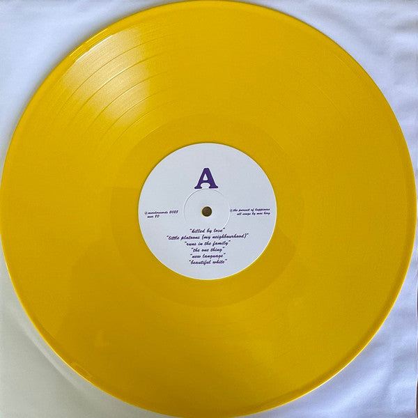 The Pursuit Of Happiness : It's Been Too Much Fun (Live In Concert 1990) (LP, Album, Num, Yel)