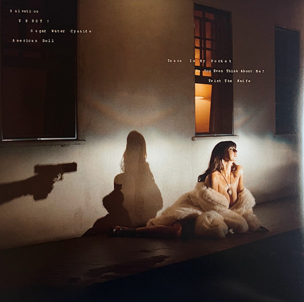 Rebecca Black Salvation vinyl LP back cover with tracklist