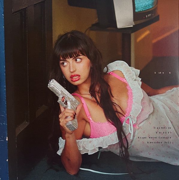 Rebecca Black Salvation vinyl LP printed inner sleeve