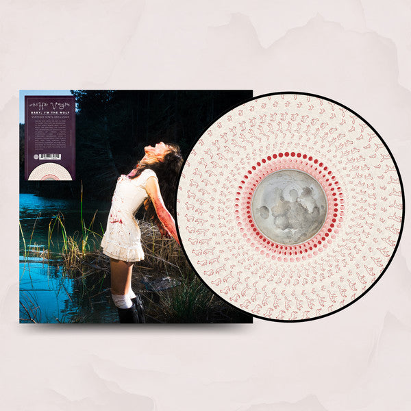 Ha Vay Baby I'm The Wolf zoetrope picture disc vinyl LP mockup, side A