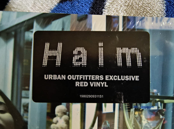Haim I Quit vinyl 2LP Urban Outfitters exclusive hype sticker