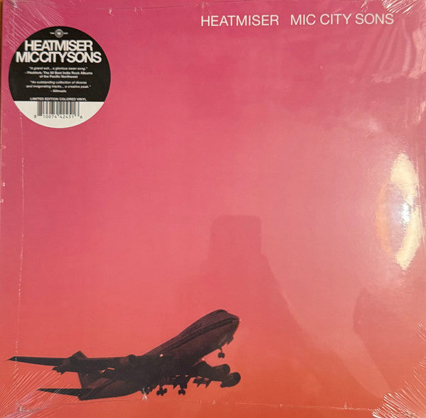 Heatmiser Mic City Sons vinyl 2LP front cover, sealed, with hype sticker