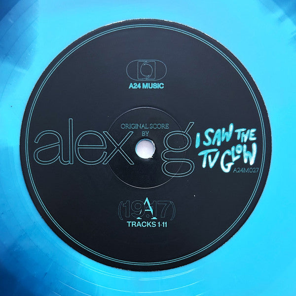 Alex G (2) : I Saw The TV Glow (Original Score) (LP, Ltd, Blu)