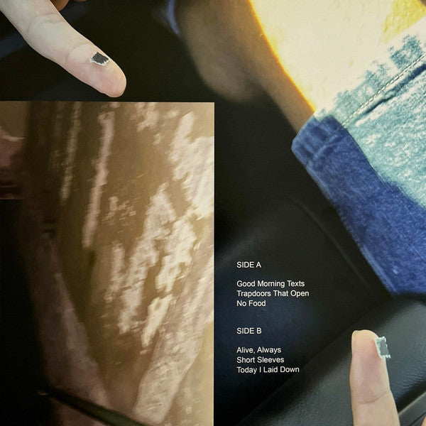 bl4ck m4rket c4rt Today I Laid Down vinyl LP back cover with tracklist