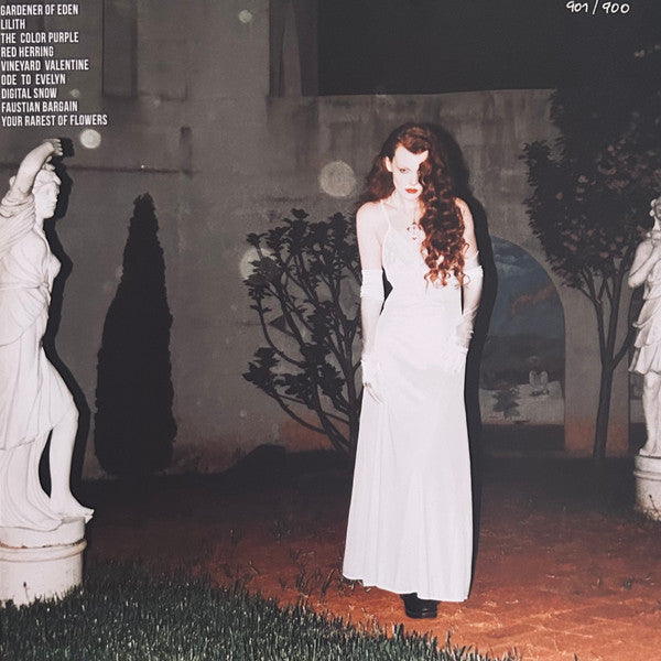 Saint Avangeline Gardener Of Eden vinyl LP back cover with tracklist