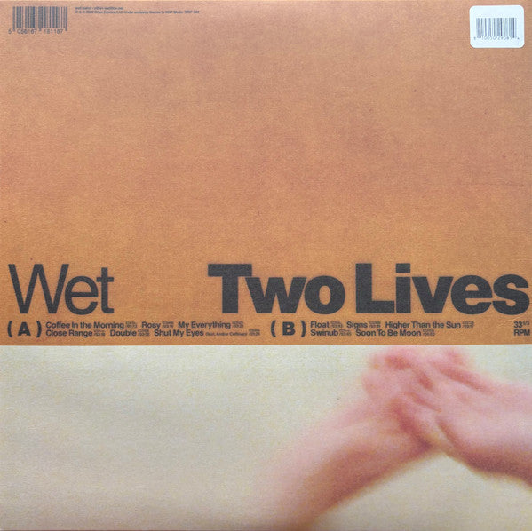 Wet (8) : Two Lives (LP, Album, Ltd, Ora)