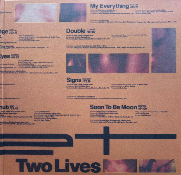 Wet (8) : Two Lives (LP, Album, Ltd, Ora)