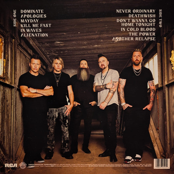 Three Days Grace : Alienation (LP, Album, Mul)