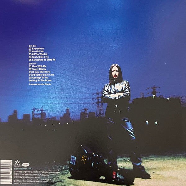 Michelle Branch The Spirit Room vinyl LP back cover with tracklist