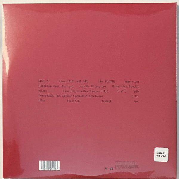 Jennie (8) : Ruby (LP, Album, Ltd, Tra)