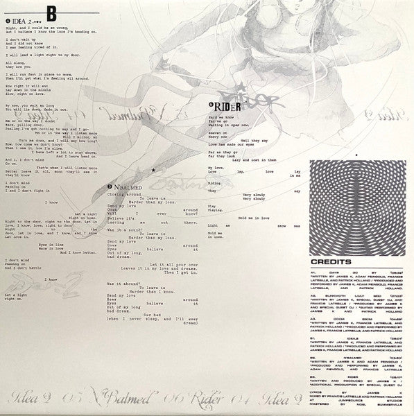 James K : Friend (2xLP, Album, Ltd, Pin)