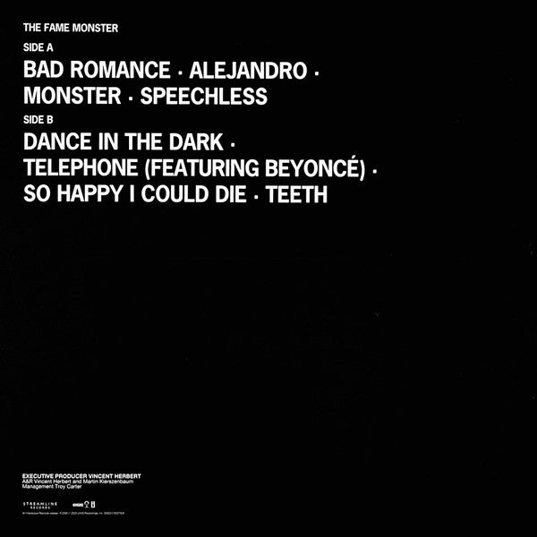 Lady Gaga : The Fame Monster (LP, Album, RE, RP, Sil + 2xLP, Album, RE, RP, Cok )