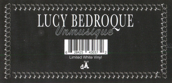 Lucy Bedroque : Unmusique (LP, Whi)
