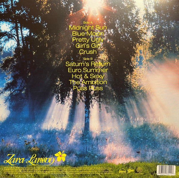 Zara Larsson : Midnight Sun (LP, Album, Cle)