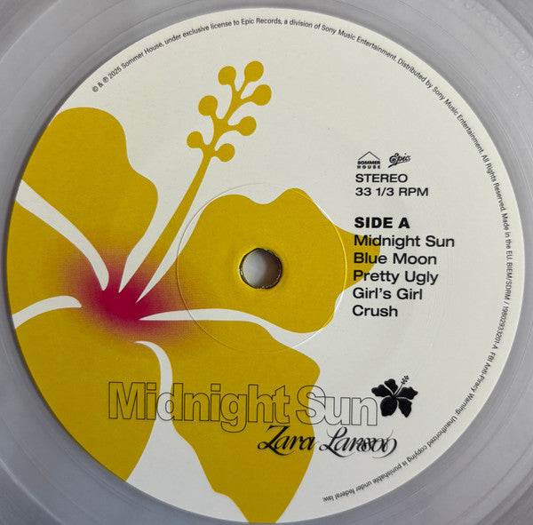 Zara Larsson : Midnight Sun (LP, Album, Cle)