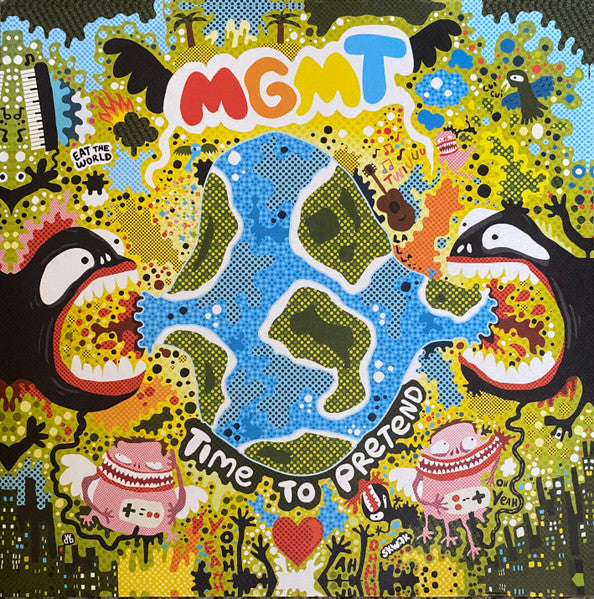 MGMT Time To Pretend vinyl LP front cover