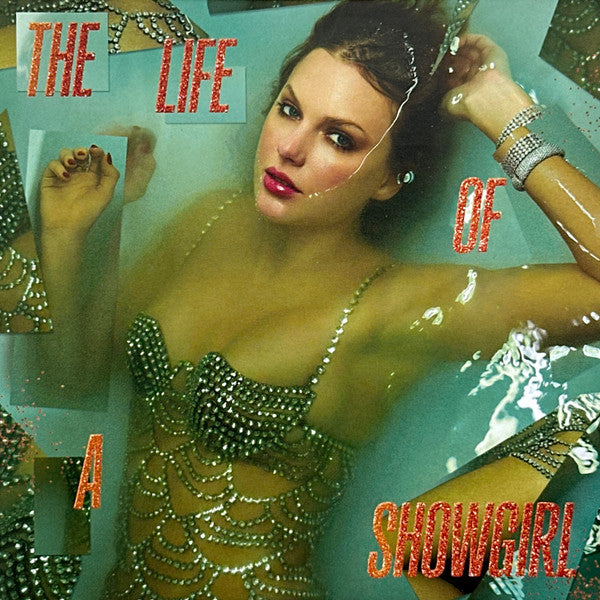 Taylor Swift The Life Of A Showgirl CD front cover
