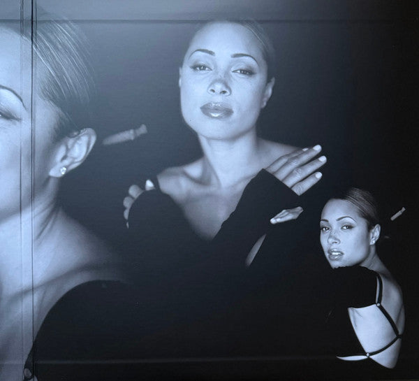 Tamia self-titled vinyl 2LP gatefold interior panel with portrait