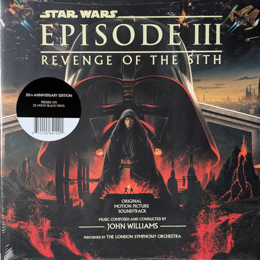 John Williams (4) : Star Wars Episode III: Revenge Of The Sith (Original Motion Picture Soundtrack) (2xLP, Album, RE, RP)