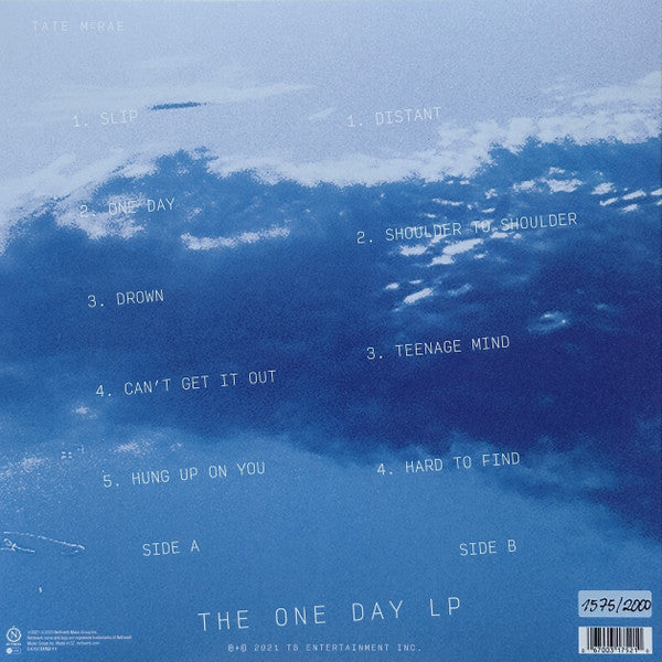 Tate McRae : The One Day LP (LP, Album, Ltd, Num, RE, Blu)