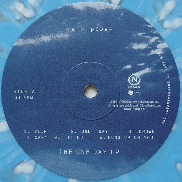 Tate McRae : The One Day LP (LP, Album, Ltd, Num, RE, Blu)