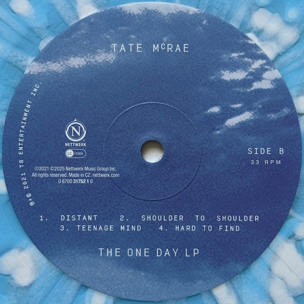Tate McRae : The One Day LP (LP, Album, Ltd, Num, RE, Blu)