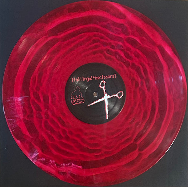 fallingwithscissors The Death and Birth of an Angel nebula 12" vinyl record, side A