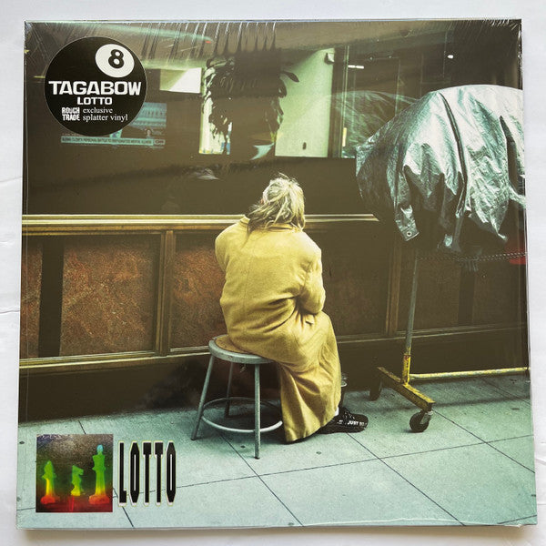they are gutting a body of water Lotto vinyl LP front cover, sealed, with hype sticker