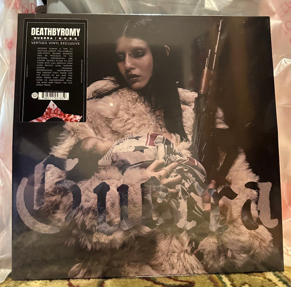 DeathbyRomy : Guerra / KOBK (7", Shape, Blo)