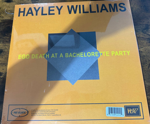 Hayley Williams : Ego Death At A Bachelorette Party (2xLP, Album, Tra)