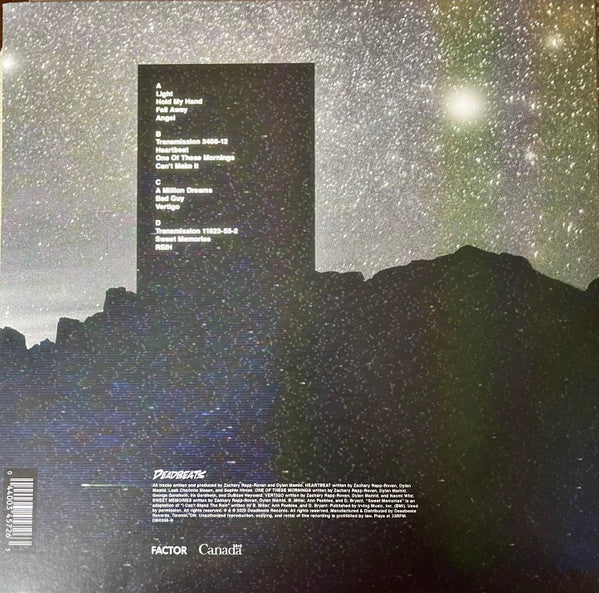 Zeds Dead Return To The Spectrum Of Intergalactic Happiness vinyl 2LP back cover