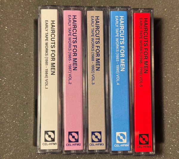 Haircuts for Men : Early Tape Works (1981 - 1998) Vol. 1~5 (5xCass, Album, RE + Box + Ltd)